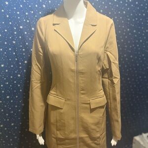 Le Lis Women's Tan Jacket/Dress